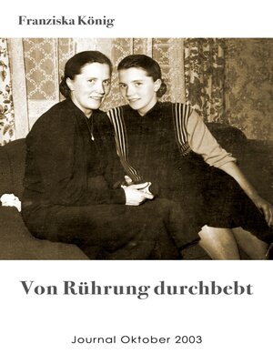 cover image of Von Rührung durchbebt